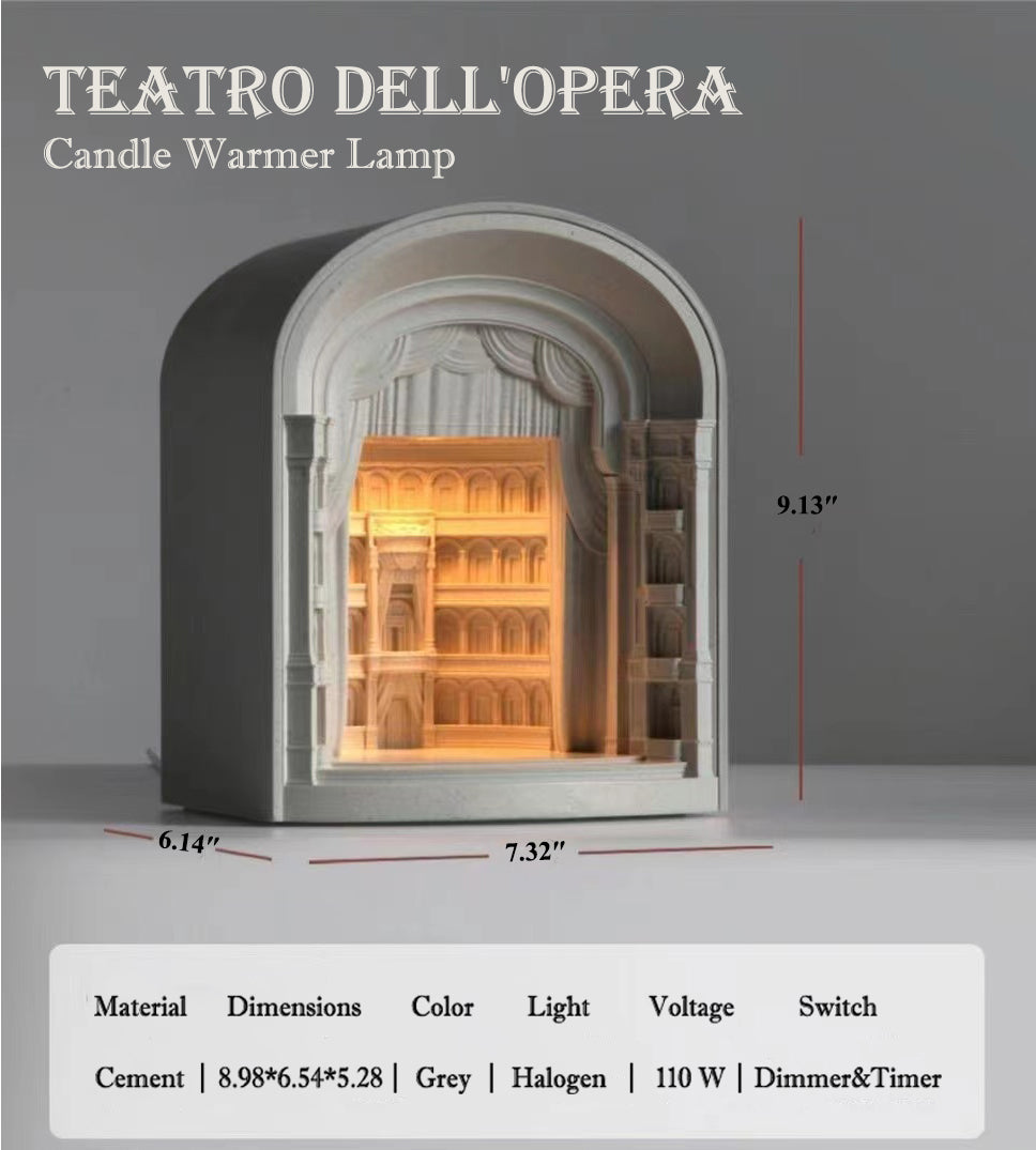 Opera di Roma - Electric Candle Warmer Lamp Wax Melting